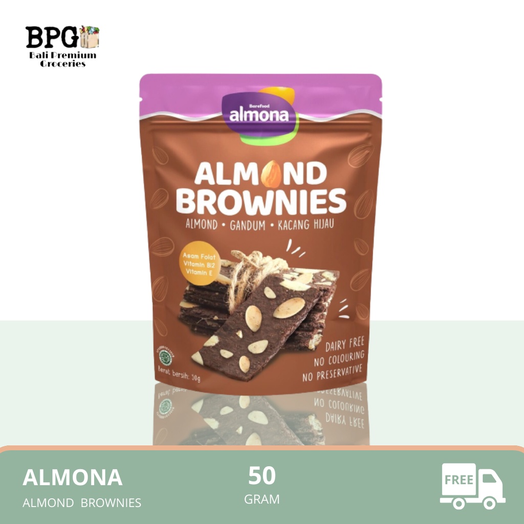 

ALMONA ALMOND BROWNIES 50G