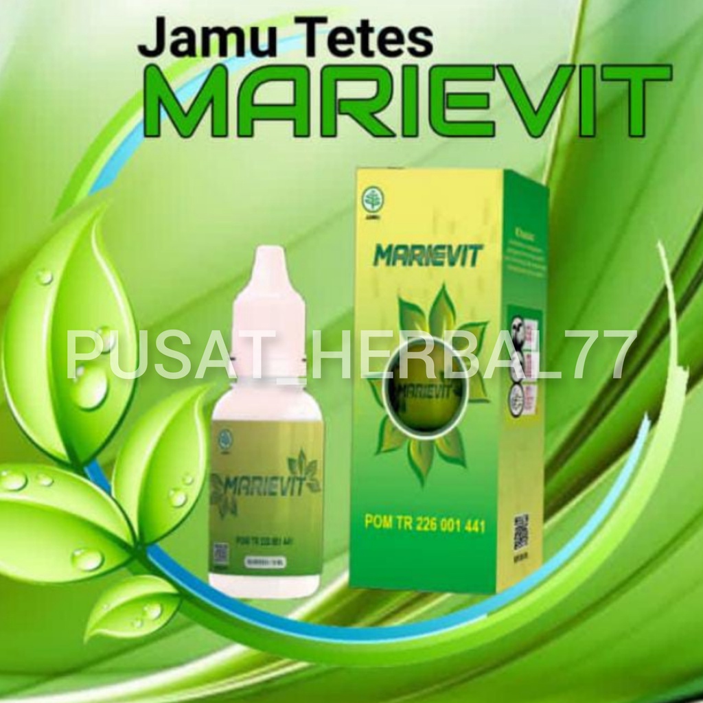 JAMU HERBAL TETES MARIEVIT MENGOBATI DIABETES | BATUK | RADANG TENGGOROKAN | ASAM URAT