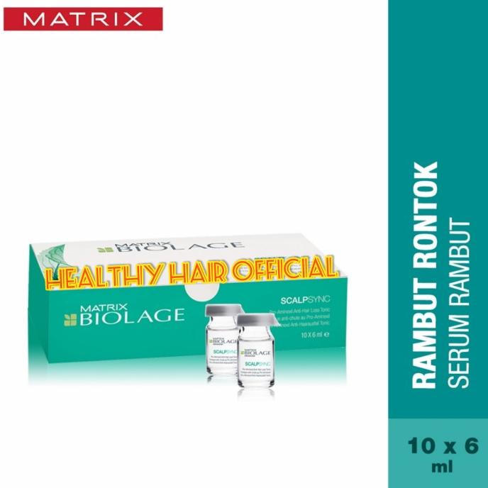Matrix Biolage Scalpsync Aminexyl 10x6 Ml - Serum Rambut Rontok