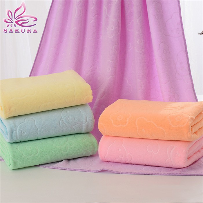 gantungan Handuk Handuk Besar handuk kecil lembut microfiber gantungan Handuk mandi -SOSOYO