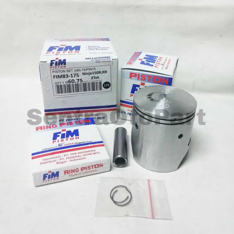 Piston seher kit ninja r ninja rr oversize 175 fim