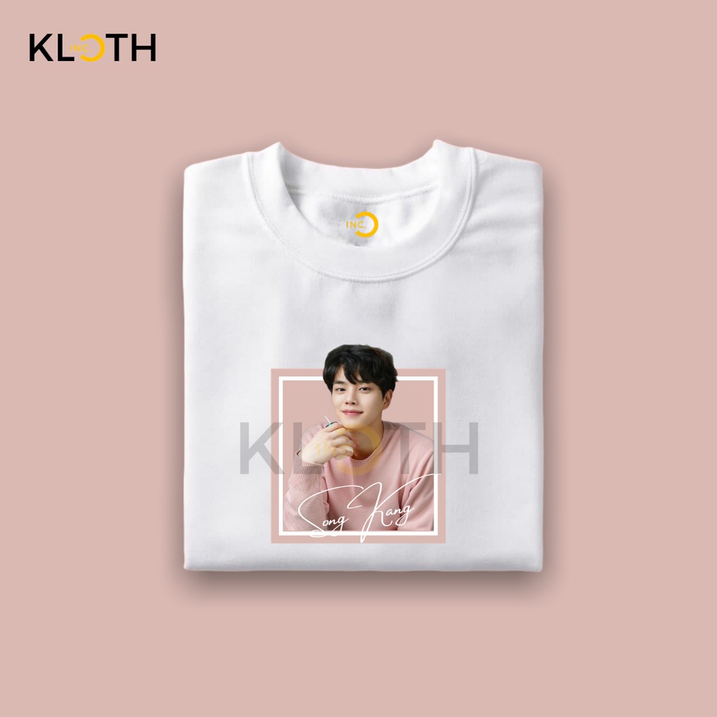 Kaos Song Kang Drakor Nevertheless Love Alarm Cotton Combed 24s Bisa Upgrade Lengan Panjang