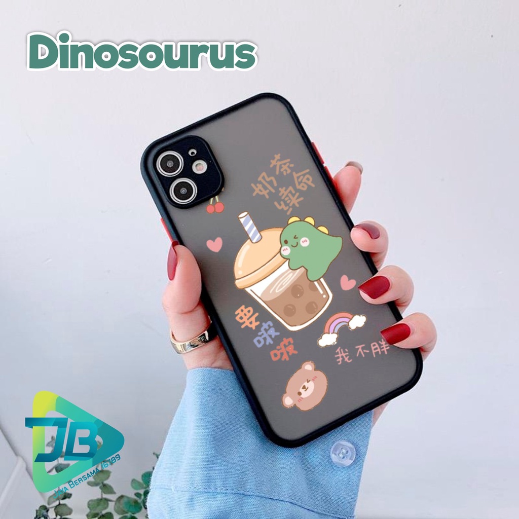 SOFTCASE DOVE DINOSAURUS OPPO VIVO SAMSUNG XIAOMI REALME IPHONE ALL TYPE JB4915