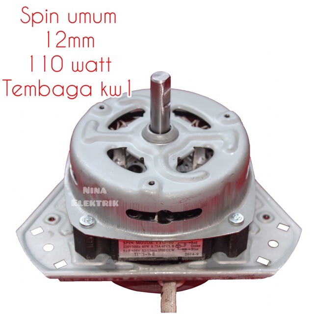 DINAMO SPIN TOSHIBA AS BESAR (12mm) 70 watt TEMBAGA