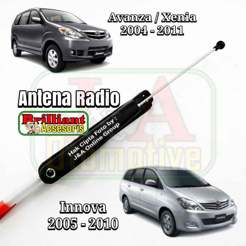 Antena Radio Model Ori - avanza xenia / innova /rush terios / grand max / apv / kijang kapsul / all new avanza xenia / panther new