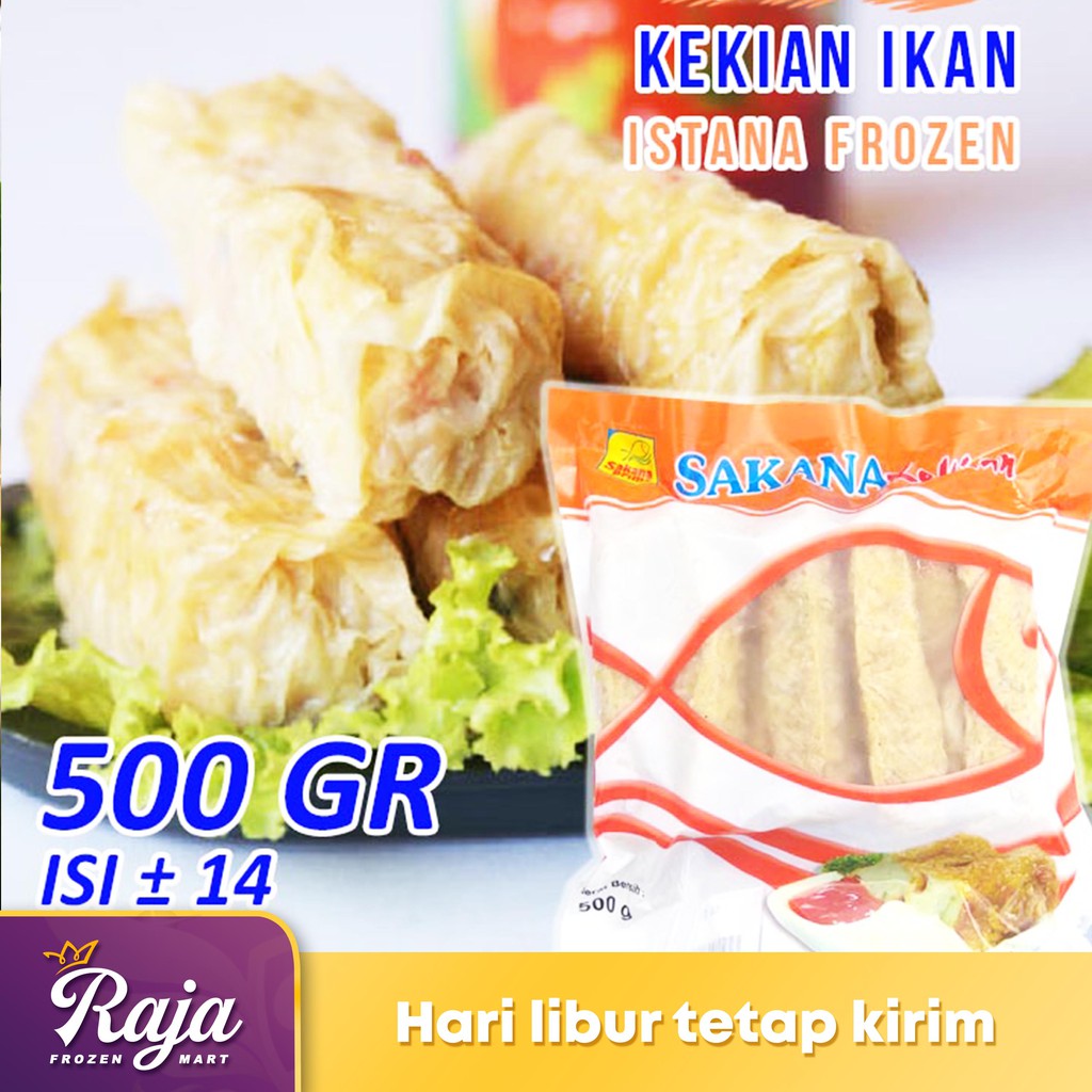 

Sakana Kekkian Ikan isi 14 500gr / Kekkian / Frozen Food / Kentang Goreng / Makanan Beku