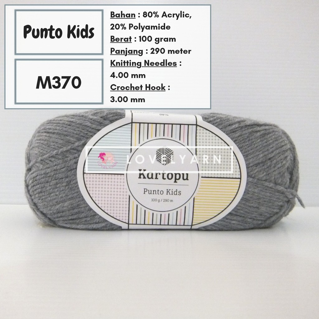 Benang Rajut Kartopu Punto Kids - M370