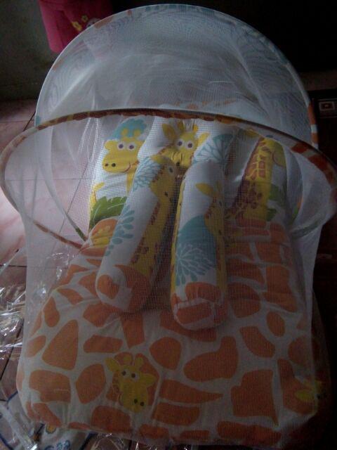 Kasur Lipat Kelambu Motif Giraffe