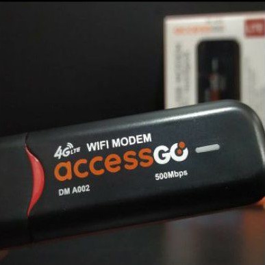 Modem WiFi Wingle USB AccessGo DM-A002 4G LTE 500Mbps UNLOCK ALL OPERATOR &amp; SMARTFREN