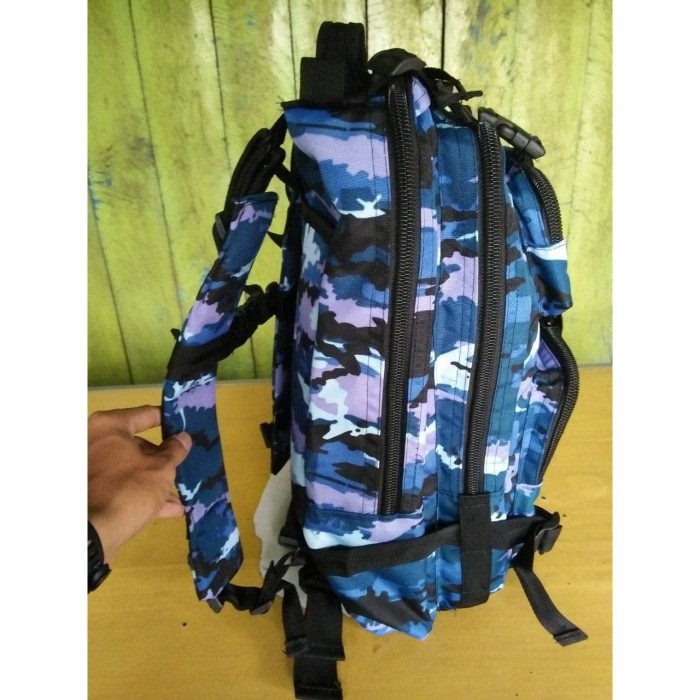SKD Tas Punggung Ransel Lebanon Loreng Digital Biru AURI AU Tas Ounggung Lebanon Army