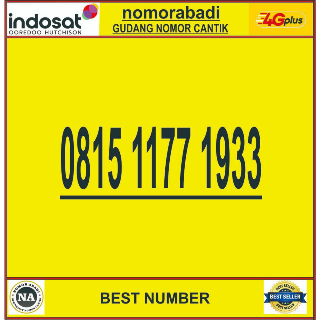 NOMOR CANTIK INDOSAT 4G 1933 H200