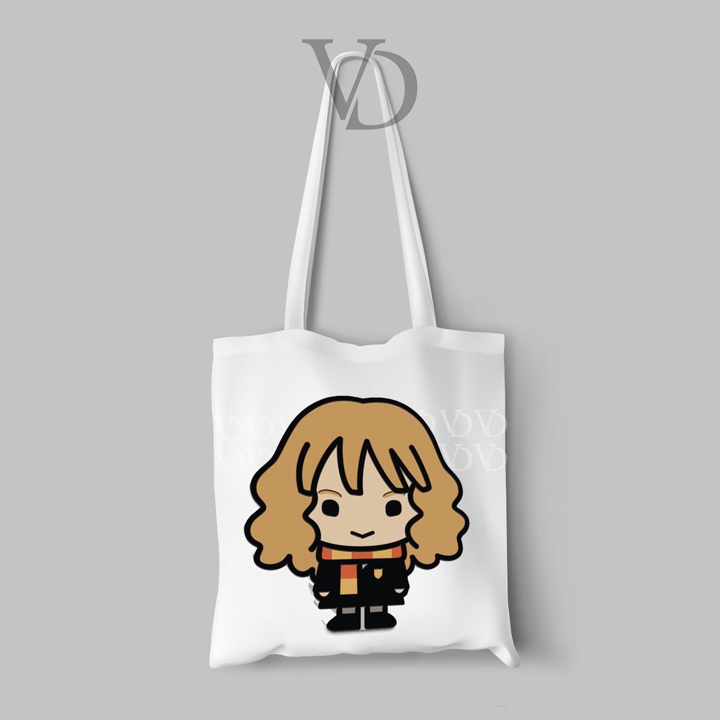 tote bag kanvas motif harry potter