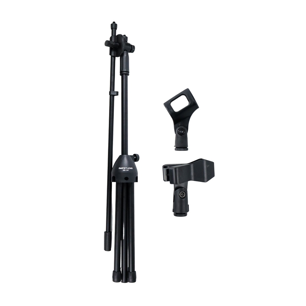 Tripod Holder Mikrofon Pro 2 Klip - NB-107 - OMSK6KBK Black