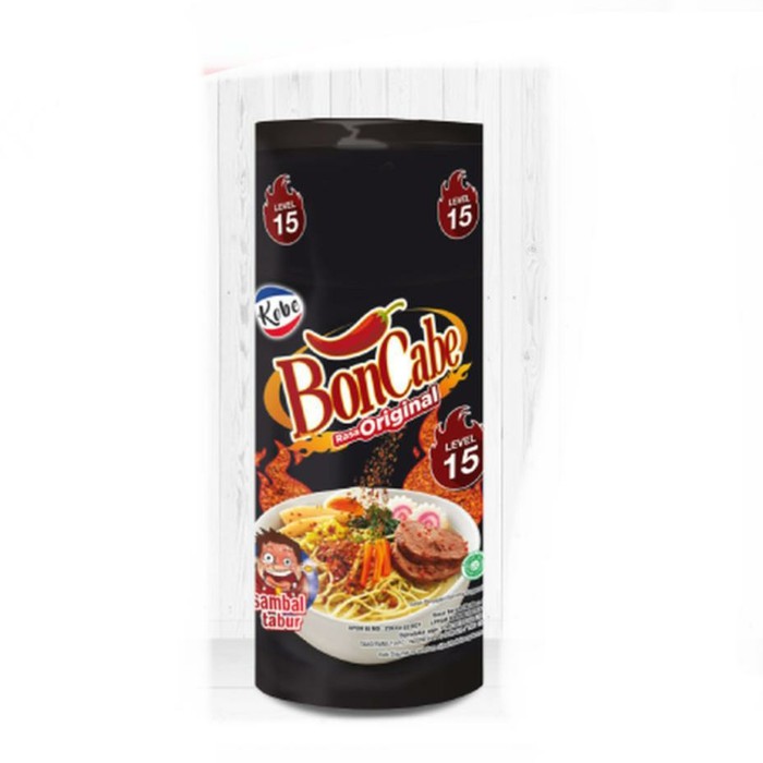

KOBE BONCABE SAMBAL TABUR ORIGINAL LV 15 (45 GRAM)