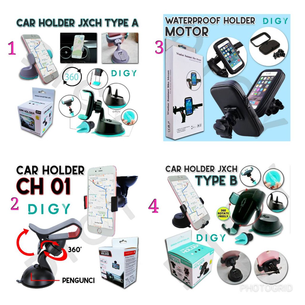 Harga Special MIX Holder Mobil CH 01 JXCH TYPE B JXCH TYPE A HOLDER LONG NECK