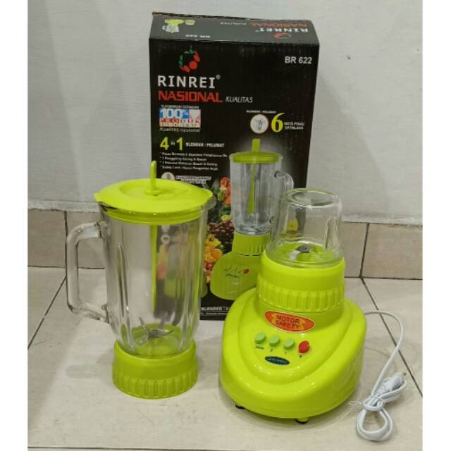 BLENDER RINREI BR-622 NASIONAL 4in1 TABUNG KACA