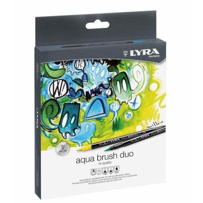 

[[COD]] LYRA Aqua Brush Set 24 Colors SPECIAL Kode 935