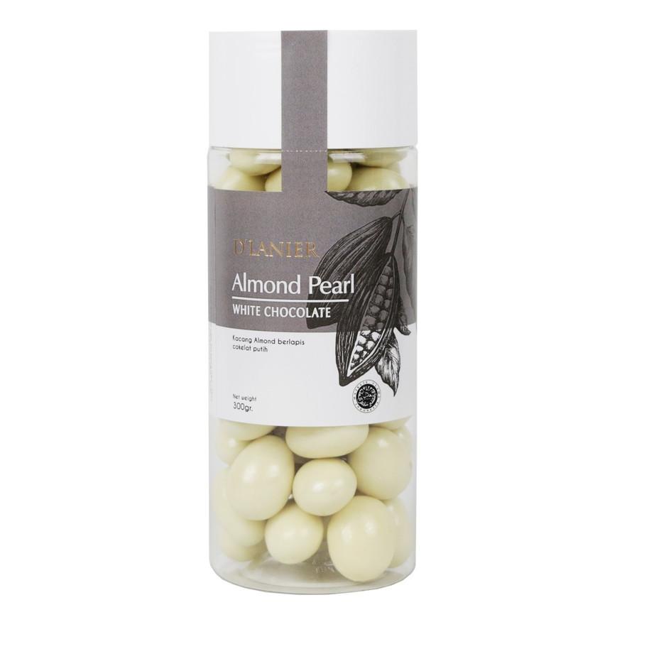 

[PRODUK 7KQNG] D'Lanier Almond Pearl with White Chocolate - 300 Gr (Large Jar) S0B