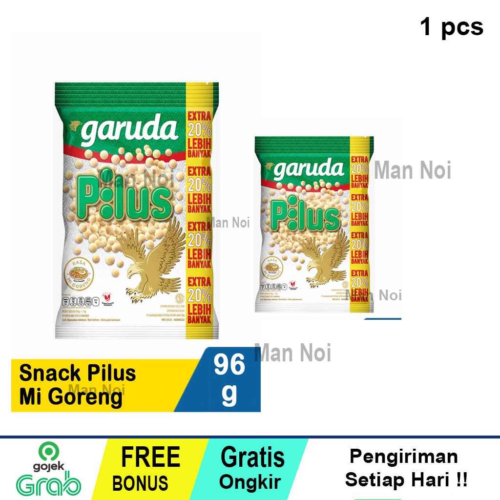 

Snack Pilus Garuda 95 gram rasa Mi goreng