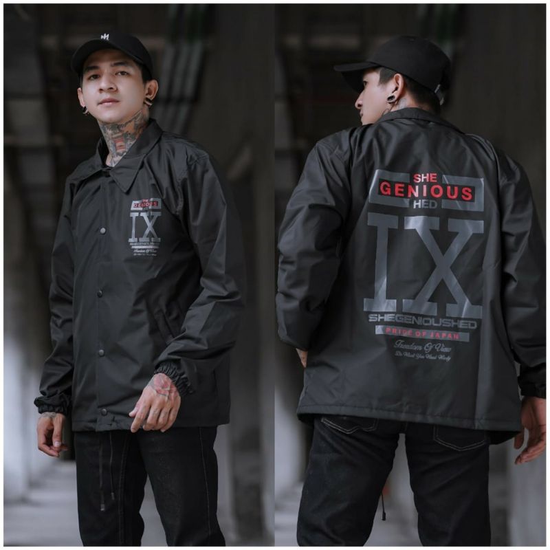 Jaket Pria - Jaket Coach Salvio Hexia