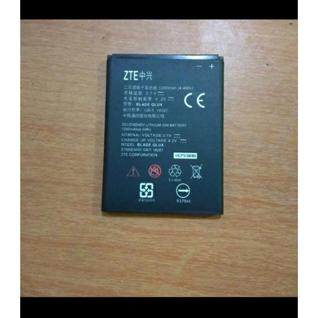 Baterai Batrai ZTE QLUX / ZTE Blade Qlux E1 4G / ZTE LI3822T43 / ZTE A110
