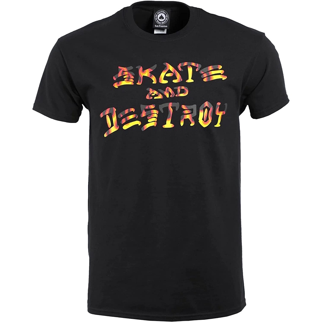 Kaos Baju Skate Thrasher Skate and Destroy BBQ T-Shirt