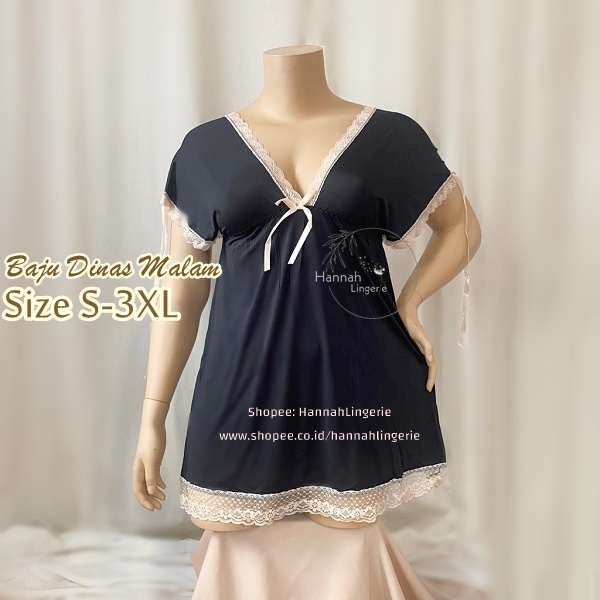 LINGERIE BIGSIZE 3XL XXL XL L M S Baju Tidur Seksi Baju Solehot Ukuran Besar Jumbo Big Size Seserahan 935