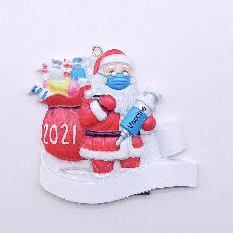 Gantungan Pohon Natal Bentuk Boneka Bahan Resin Untuk Dekorasi