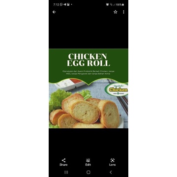 

Berkah Chicken Organic Egg Chicken Roll Medina Kitchen
