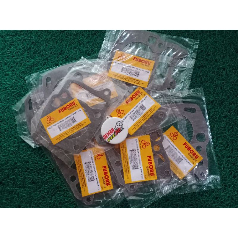 Paking Gasket Cylinder Paking Blok Bawah Karisma Supra X 125  Kirana Merek Fuboru