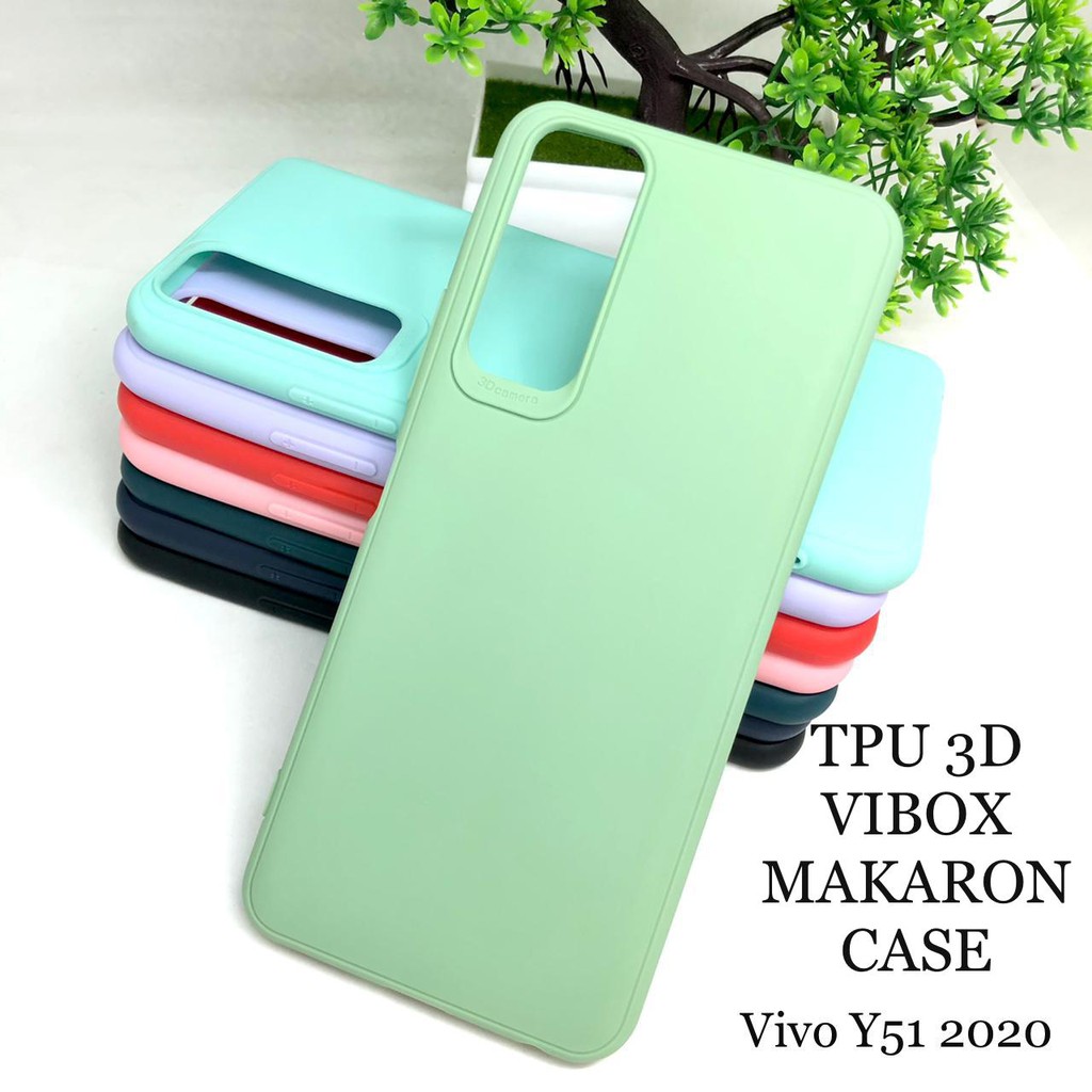 Softcase Silikon Macaron Case Macaroon for vivo y51 2020/vivo y19/vivo/y91/vivo y91c/vivo v20se/VIVO V21 4G/VIVO V21 5G/Y20/Y12/Y17/Y53S/Y51