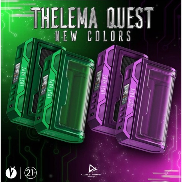 Lost Vape Thelema Quest 200W Box Mod Only by lost vape AUTHENTIC ORIGINAL