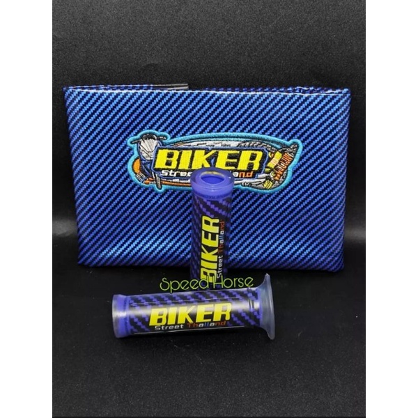 paket 2in1 Handgrip biker plus kulit jok biker Universal