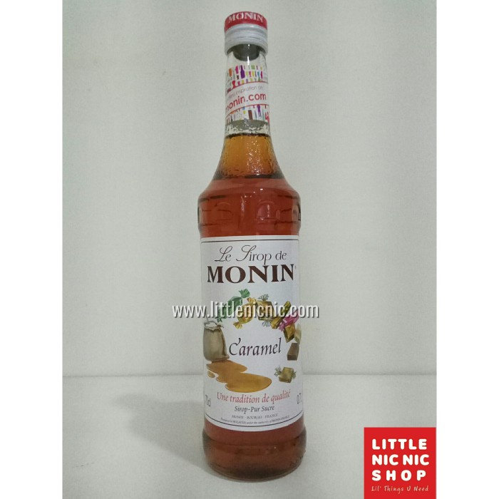 

SIRUP- SIRUP MONIN SYRUP CARAMEL 70 CL (700ML) - GOSEND GRAB -SIRUP.