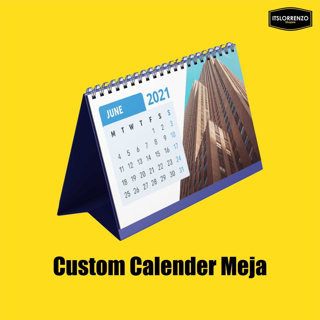 

CUSTOM Kalender Meja Premium / Desk Calendar Aesthetic