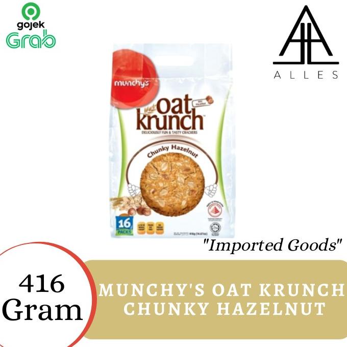 

Promo Awal tahun Munchys Oat Krunch Chunky Hazelnut / Kacang Hazelnut 416 gram Promo Awal tahun