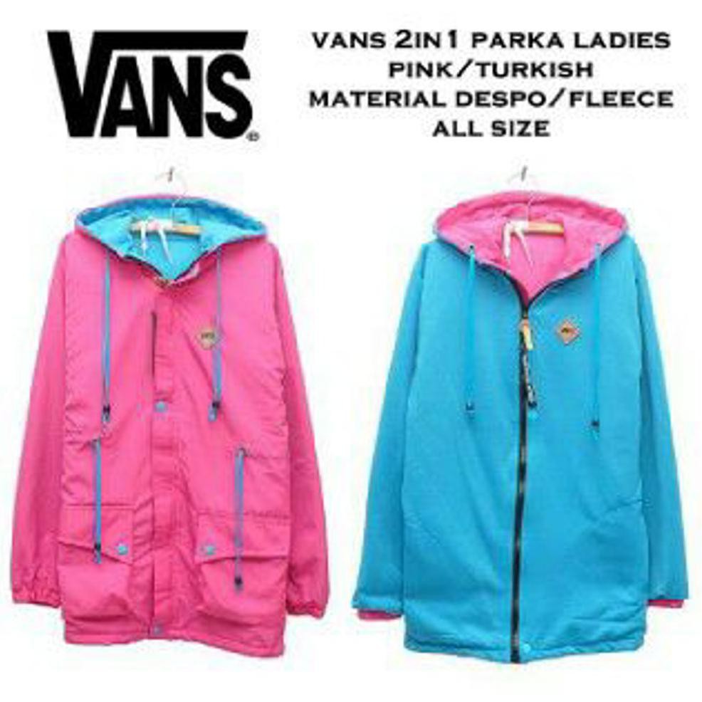 JAKET CEWEK jaket parka wanita/jaket parka vans