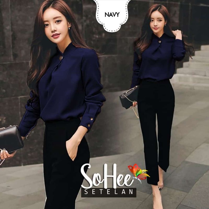 BAJU SETELAN SOHEE BAHAN FULL MOSCREPE,(JC)