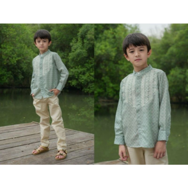 Shea Shirt Mint Aleza Label New Koko anak Sale