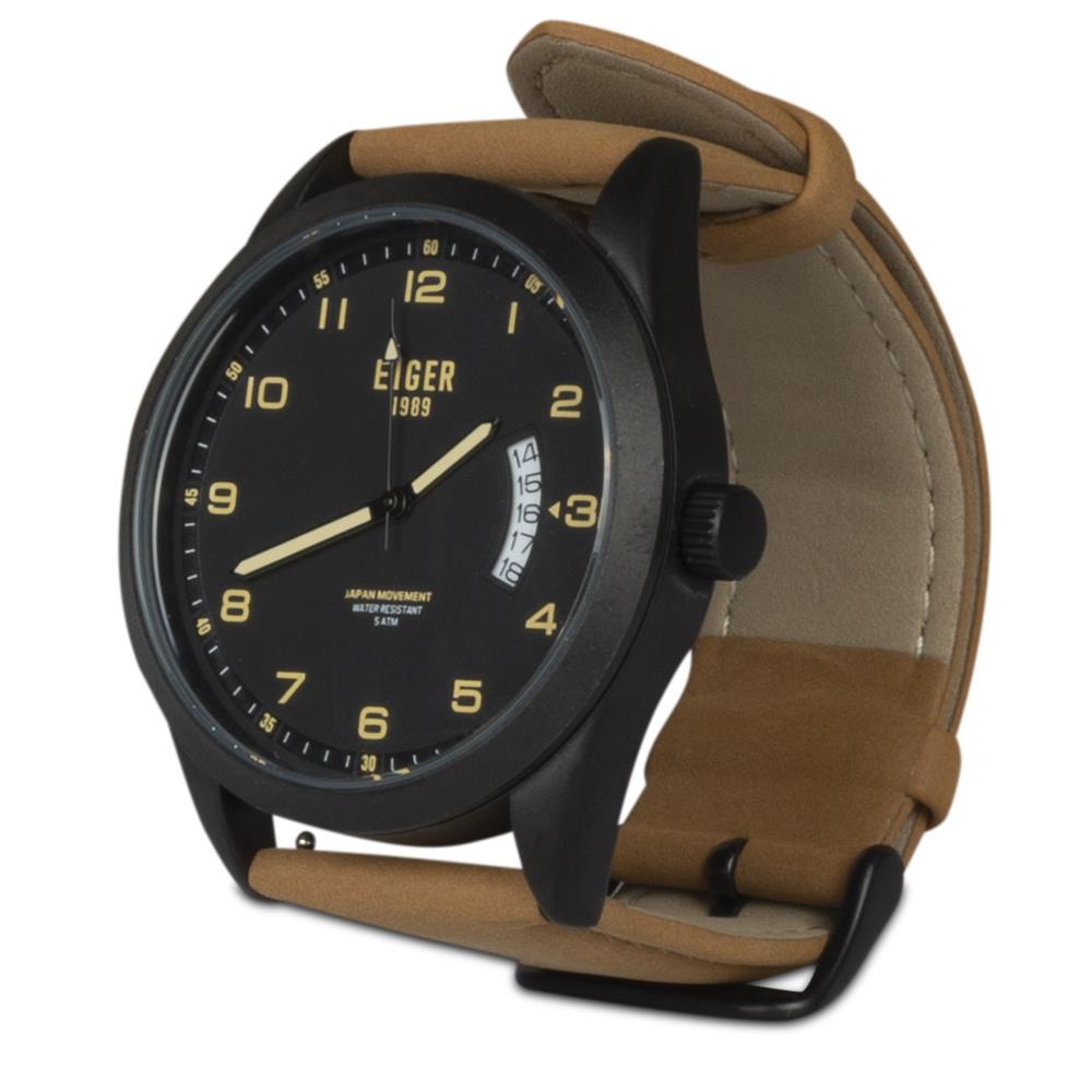 NEW EIGER VERDON-LAW WATCH BLACK