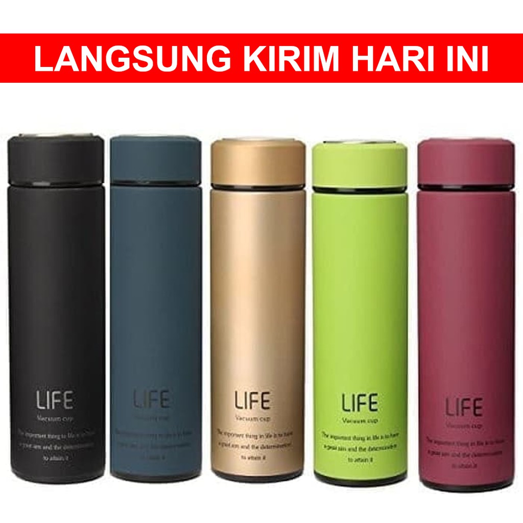 Jual Thermos Termos Thumbler Air Minum Anak Life 500mL 500 mL Stainless