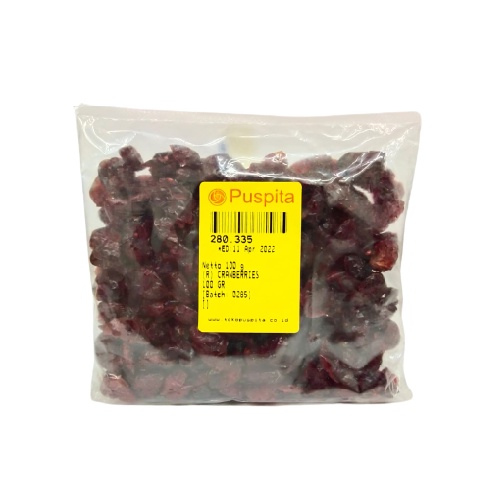 

Cranberries Kering Repack 100g - 250g