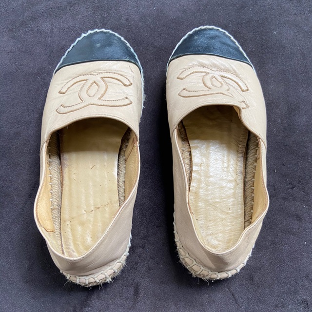 Sepatu chanel espadrilles