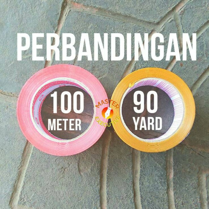 [Roll] Daimaru Lakban JANGAN DIBANTING Merah - Fragile 48 mm x 100 Meter
