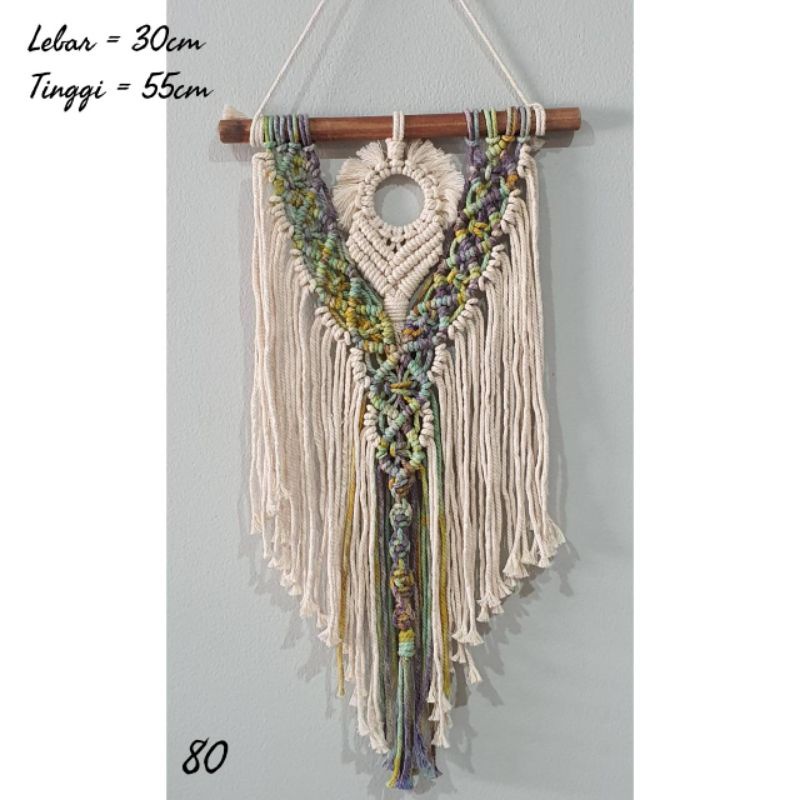 macrame wall hanging home decor dekorasi wedding wall decor hiasan dinding wedding decoration