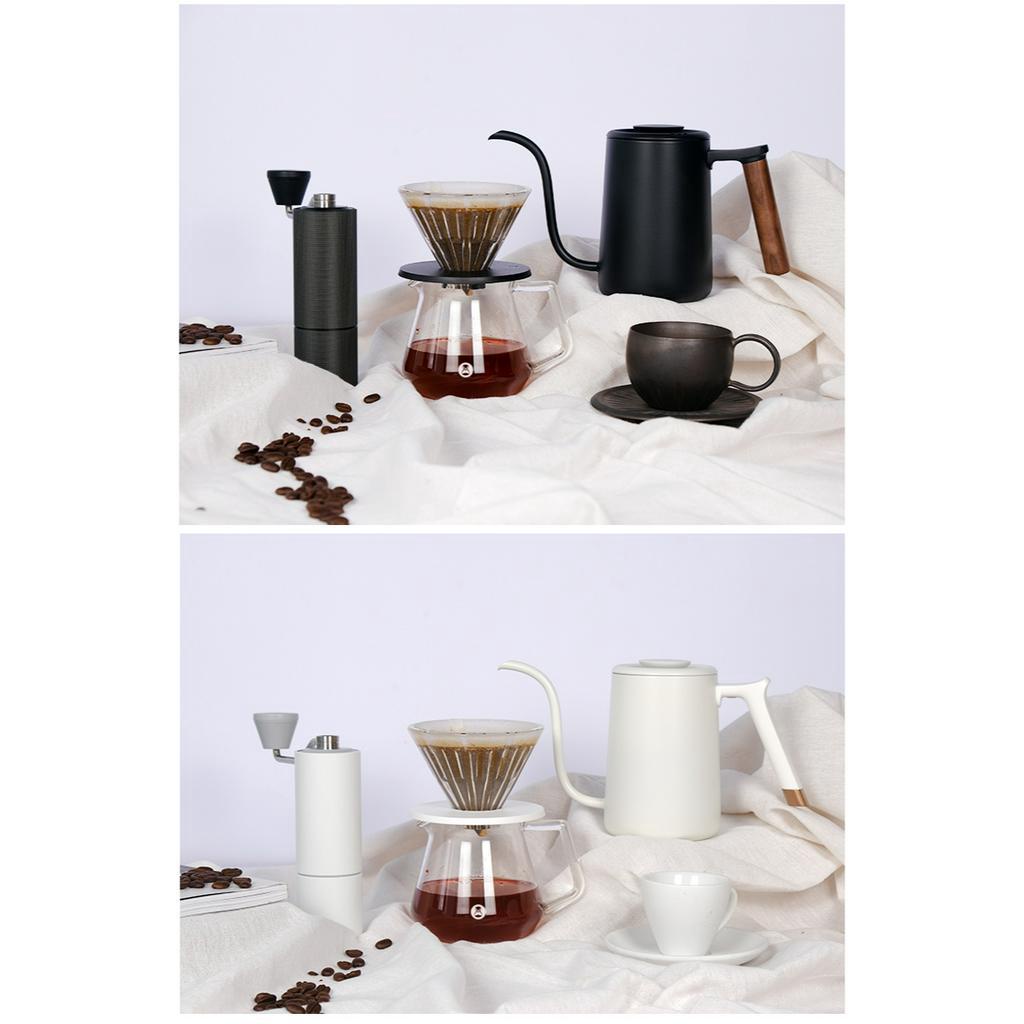 timemore hampers gift box C3 pour over set fish youth black white coffee tools / set kado souvenir alat kopi manual brew