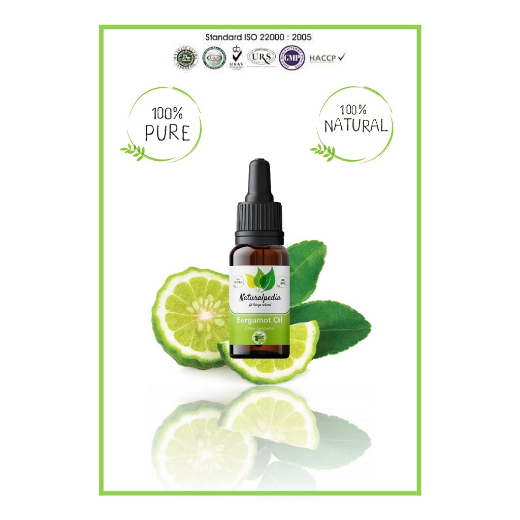 Pure Bergamot Essential Oil / Minyak Esensial Atsiri Jeruk Bergamot Murni 10ml