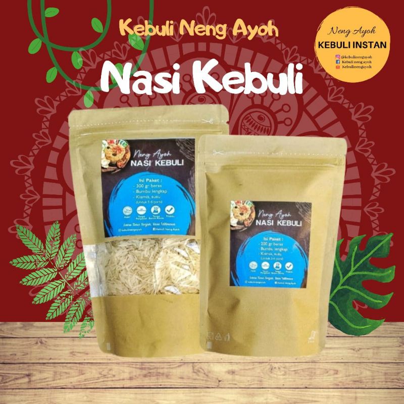 

Kebuli Instan Neng Ayoh / Nasi Kebuli