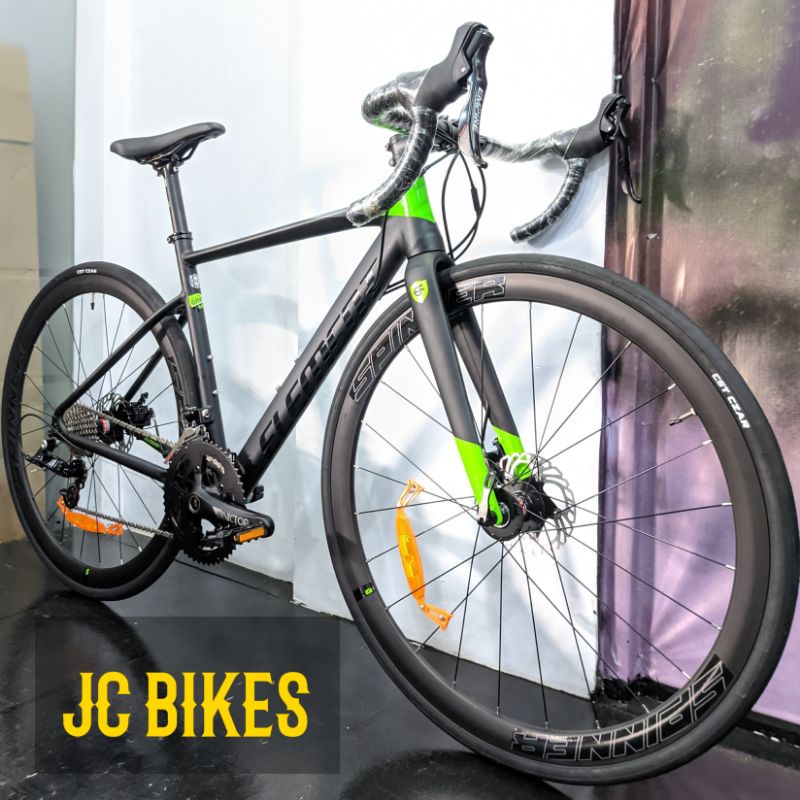 Sepeda Balap Roadbike Element Tulsa GFNY Superlight Alloy 2x11 Speed JANGKRIK