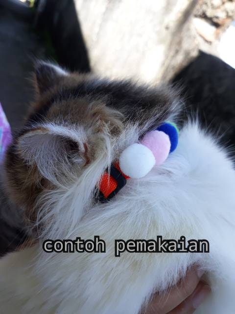 Kalung Pompom